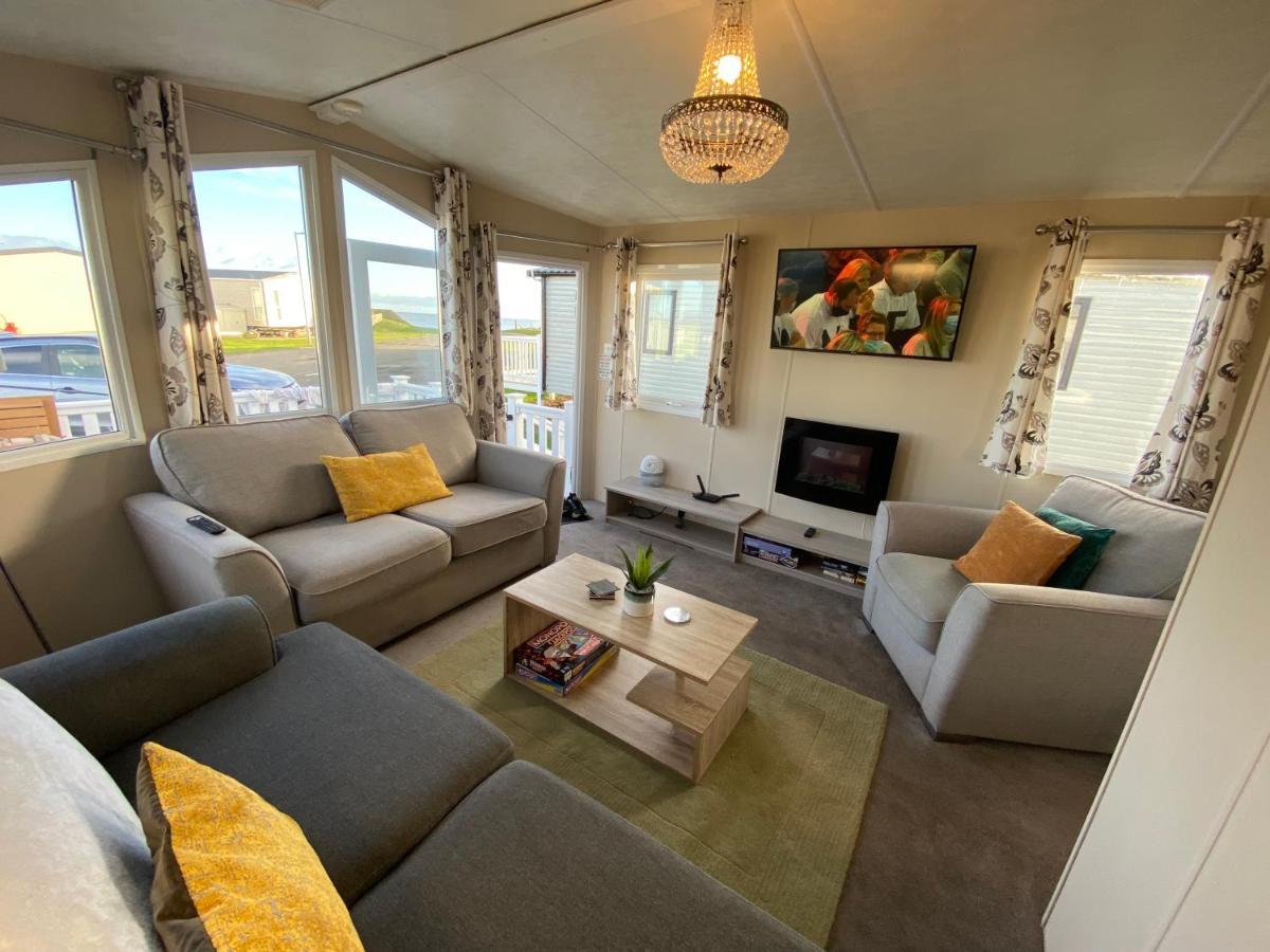 Cosy & Modern Private Seaview Caravan North Seaton 外观 照片