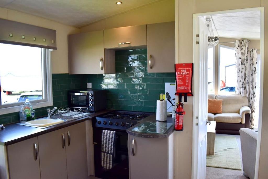 Cosy & Modern Private Seaview Caravan North Seaton 外观 照片