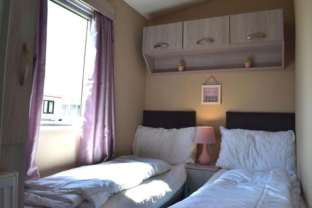 Cosy & Modern Private Seaview Caravan North Seaton 外观 照片